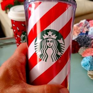 Retired starbucks christmas coffee o tea tumbler